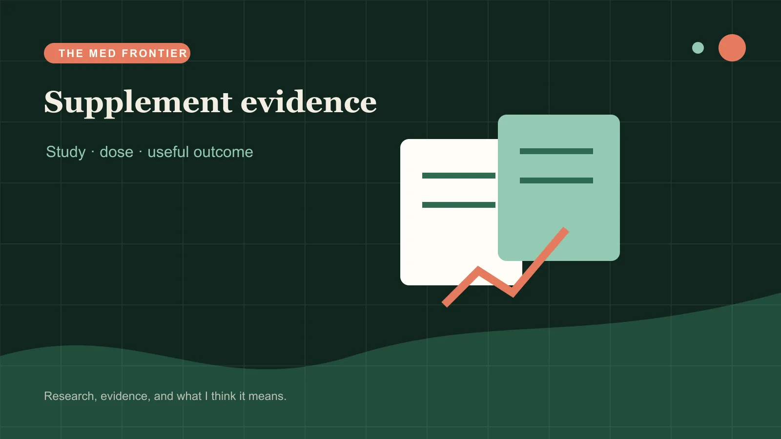 Supplement label compared with a research paper and measured outcome