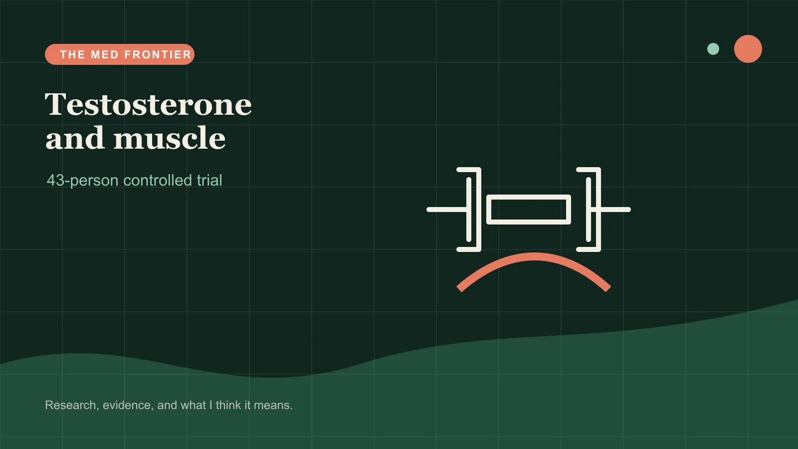 Dumbbell and muscle measurement chart with four study groups